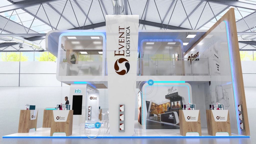 What are the advantages of virtual fair stands?