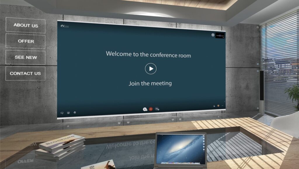 virtual meeting room